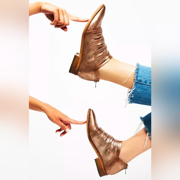 Free People "Lost Valley" Ankle Booties. - Picture 1 of 11